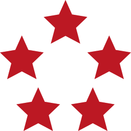5 star rating icon