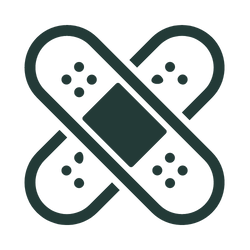 Health, vision and dental insurance icon<br />

